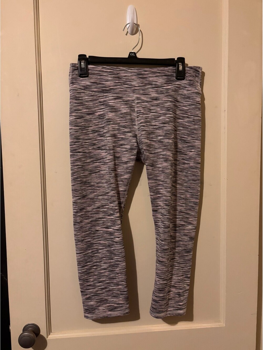 Fabletics Sport Athletics womens space dye leggings gray size M